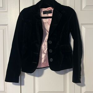 Juicy couture velvet blazer